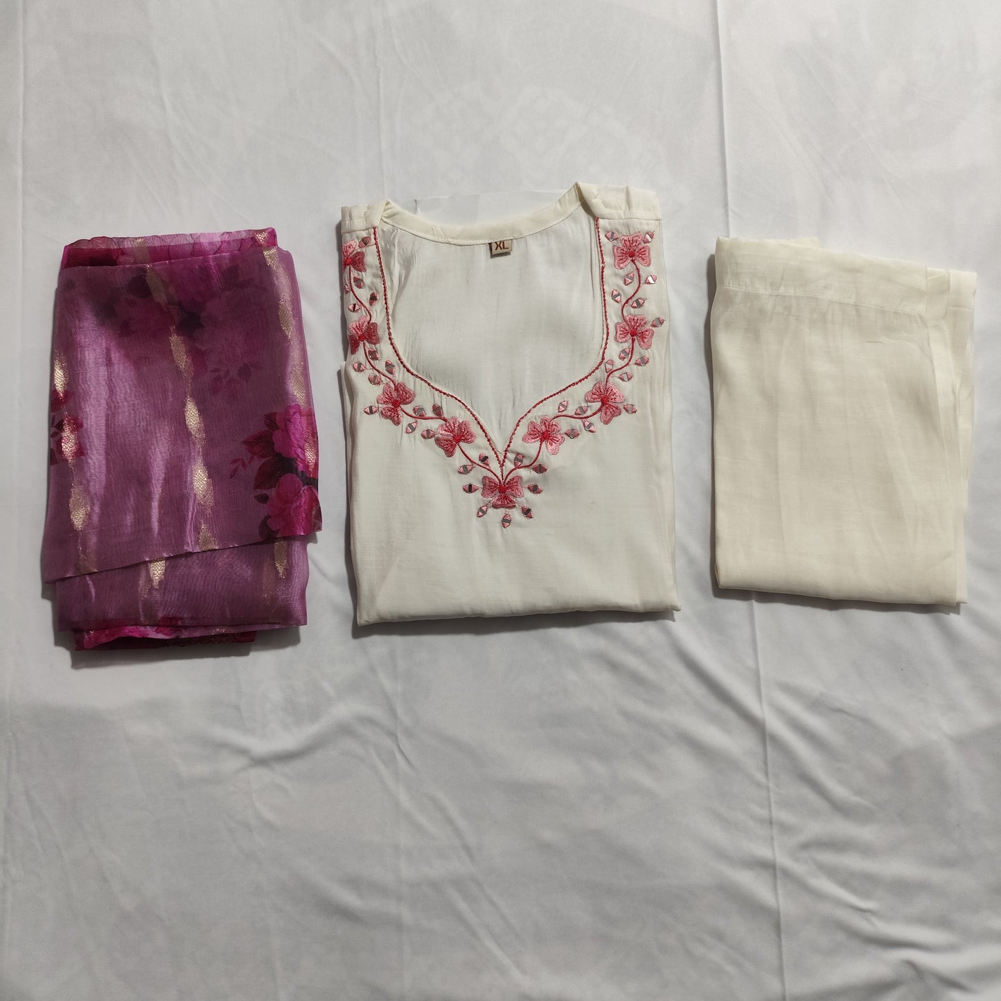 Roman silk kurti